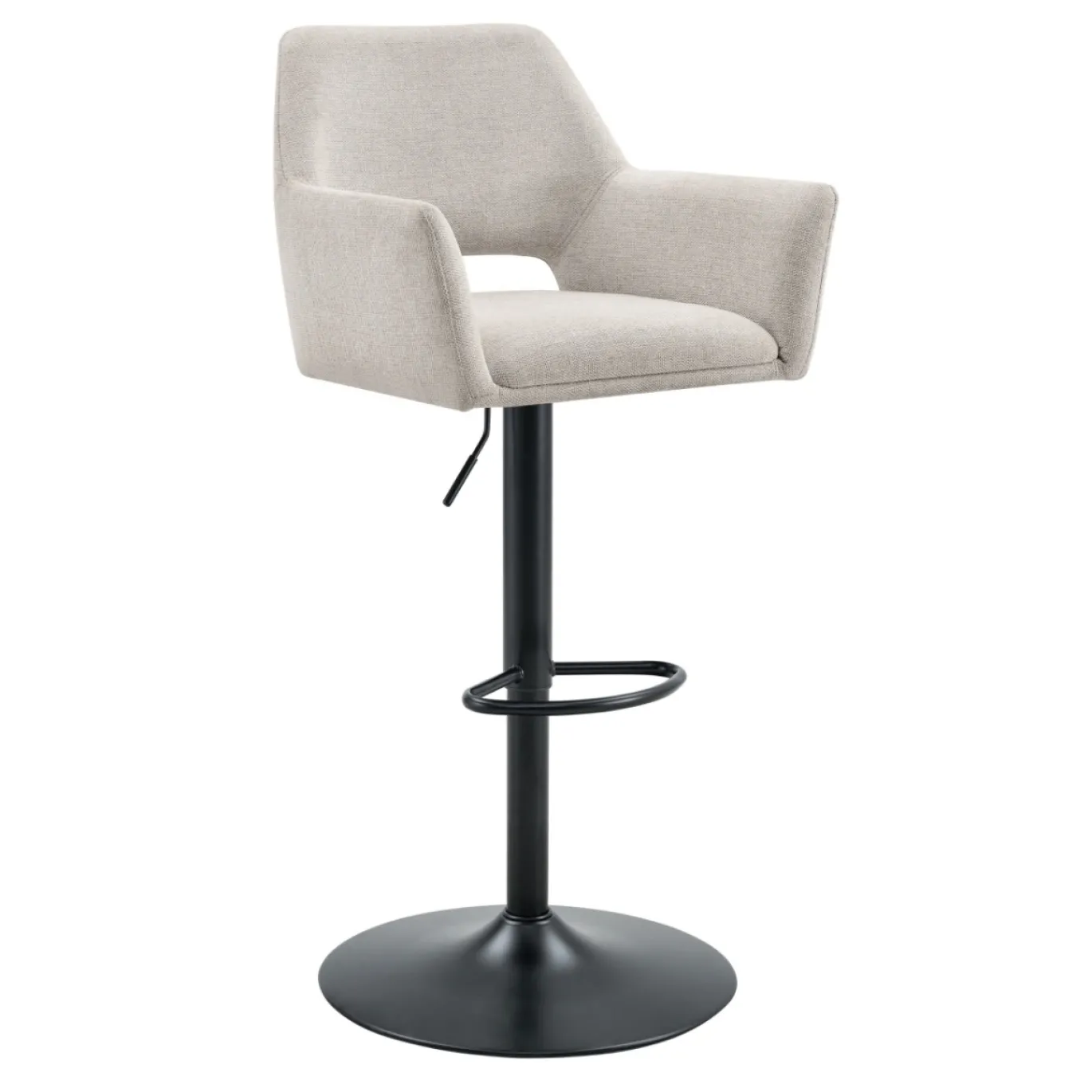 Barkruk Tess Linnen Beige - Giga Meubel