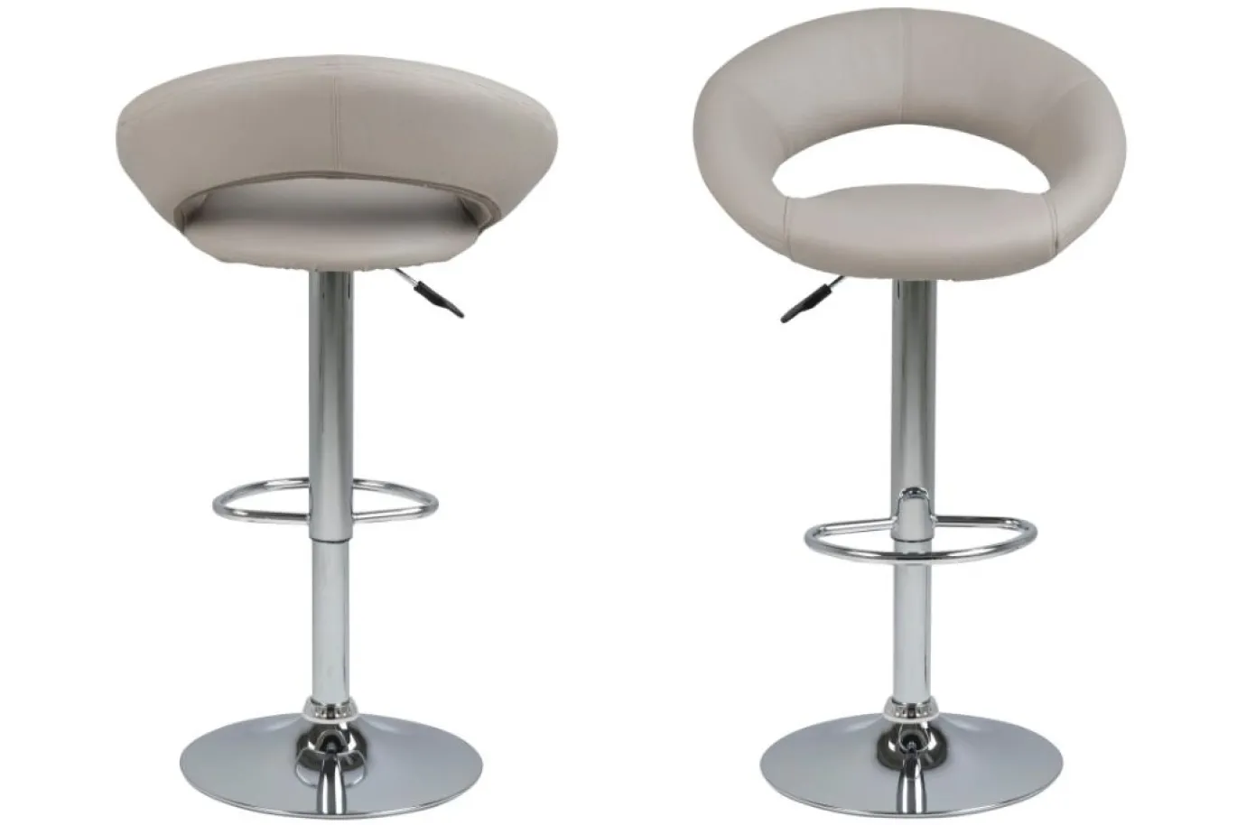 Barkruk Trana Taupe Pu - Giga Living