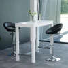 Barkruk Trana Zwart Pu - Giga Living