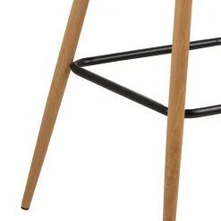 Barkruk Willy Grijs/Naturel Sawana - Giga Living