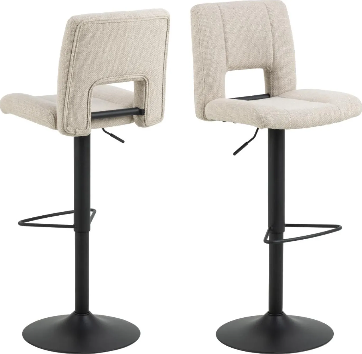 Barkruk Wistad Beige Basel - Giga Living
