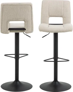 Barkruk Wistad Beige Basel - Giga Living