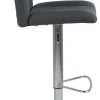 Barkruk Wistad Donkergrijs Corsica - Giga Living