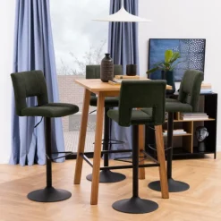 Barkruk Wistad Groen Preston - Giga Living