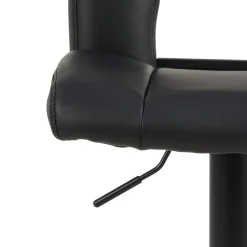 Barkruk Wistad Zwart Pu - Giga Living