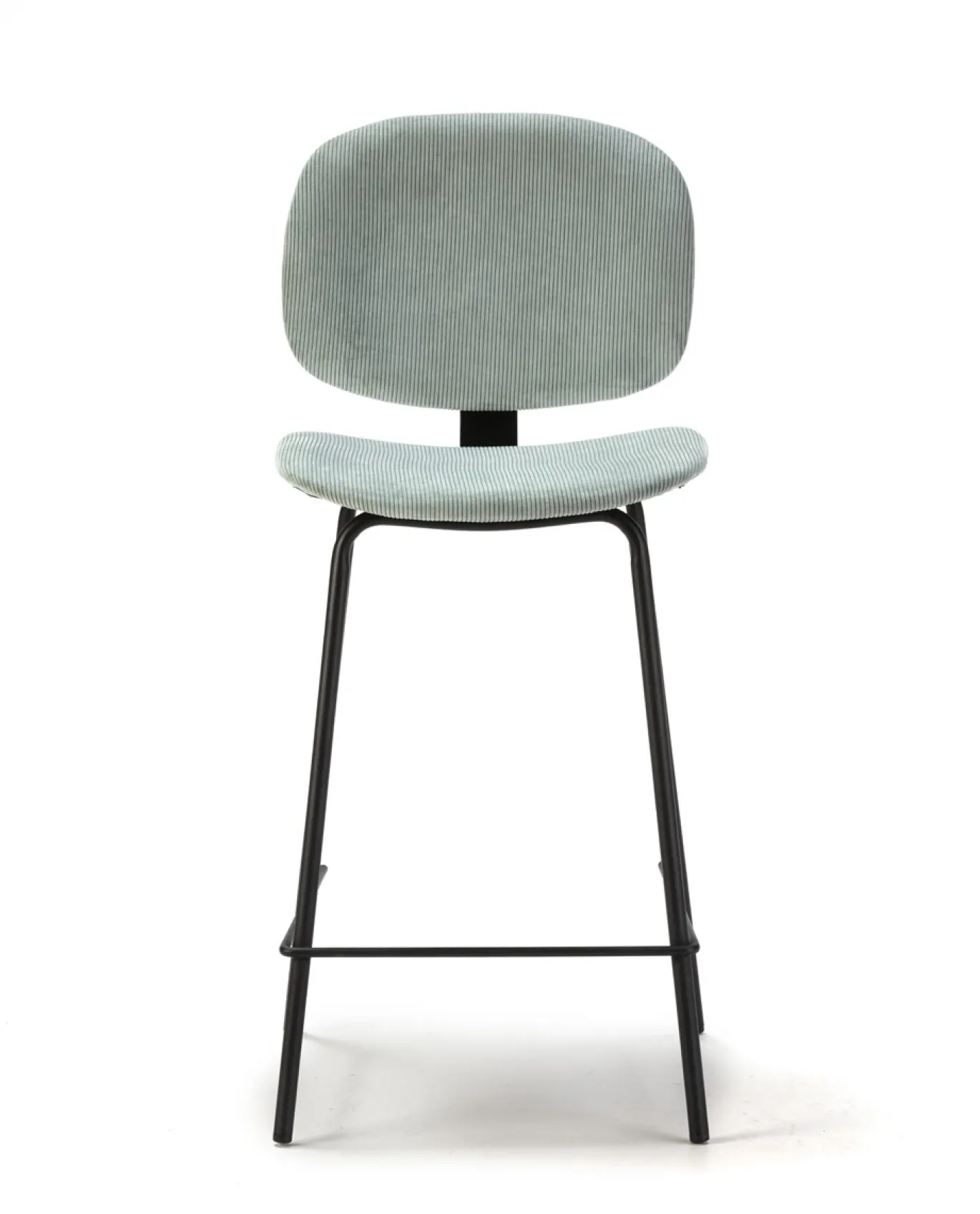Barstoel Arus 65cm Aquamarine/zwart - Giga Meubel