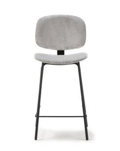 Barstoel Arus 65cm Grijs/zwart - Giga Meubel