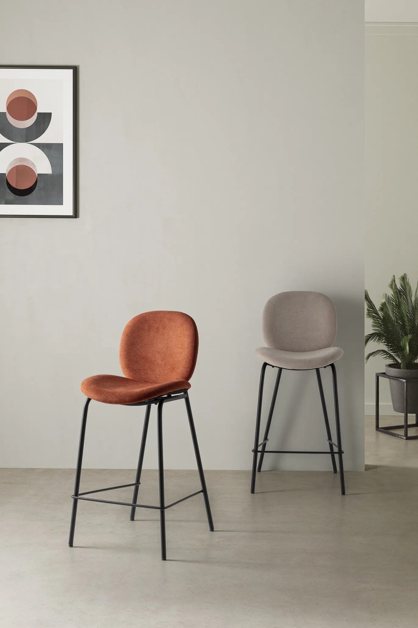 Barstoel Cori Brick - Giga Meubel