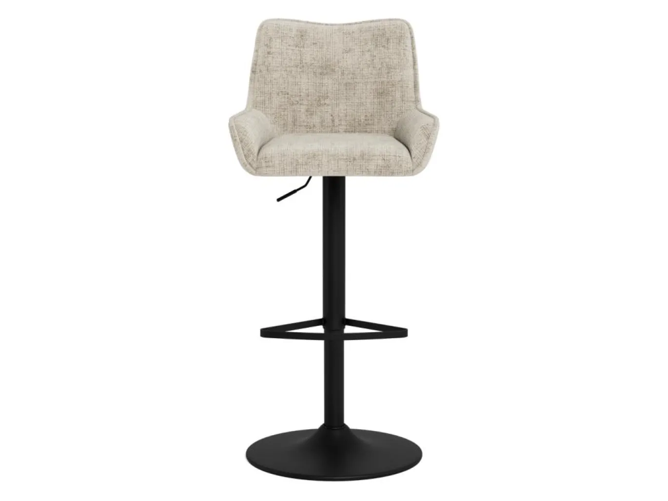 Barstoel Logan Juto Beige Set van 2 - Giga Living