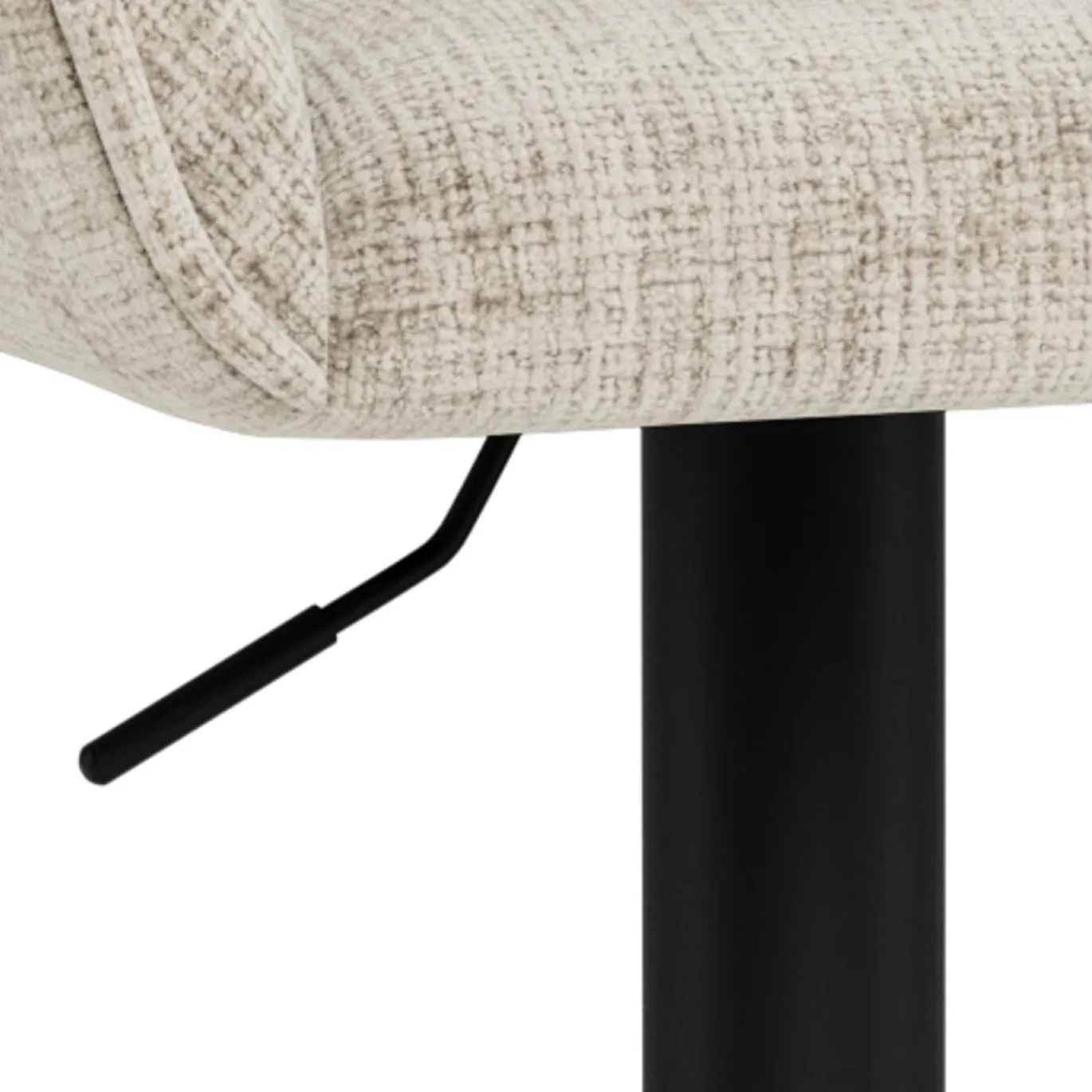Barstoel Logan Juto Beige Set van 2 - Giga Living