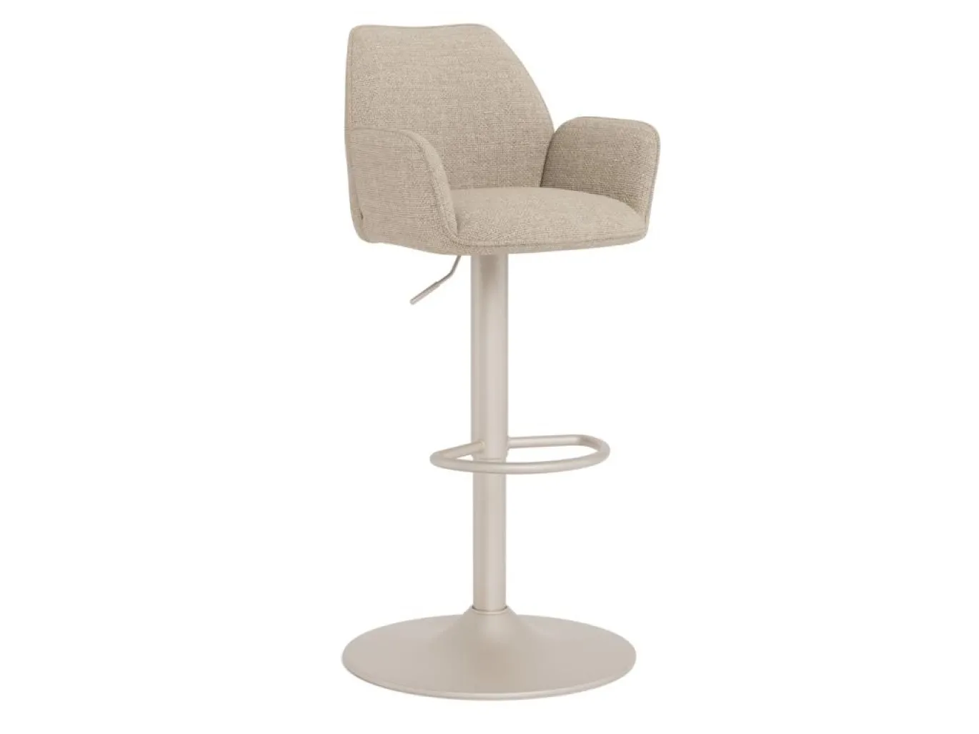 Barstoel Lorin Basel Beige/Beige - Giga Living