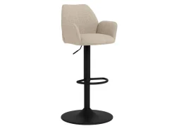 Barstoel Lorin Basel Beige/Zwart - Giga Living