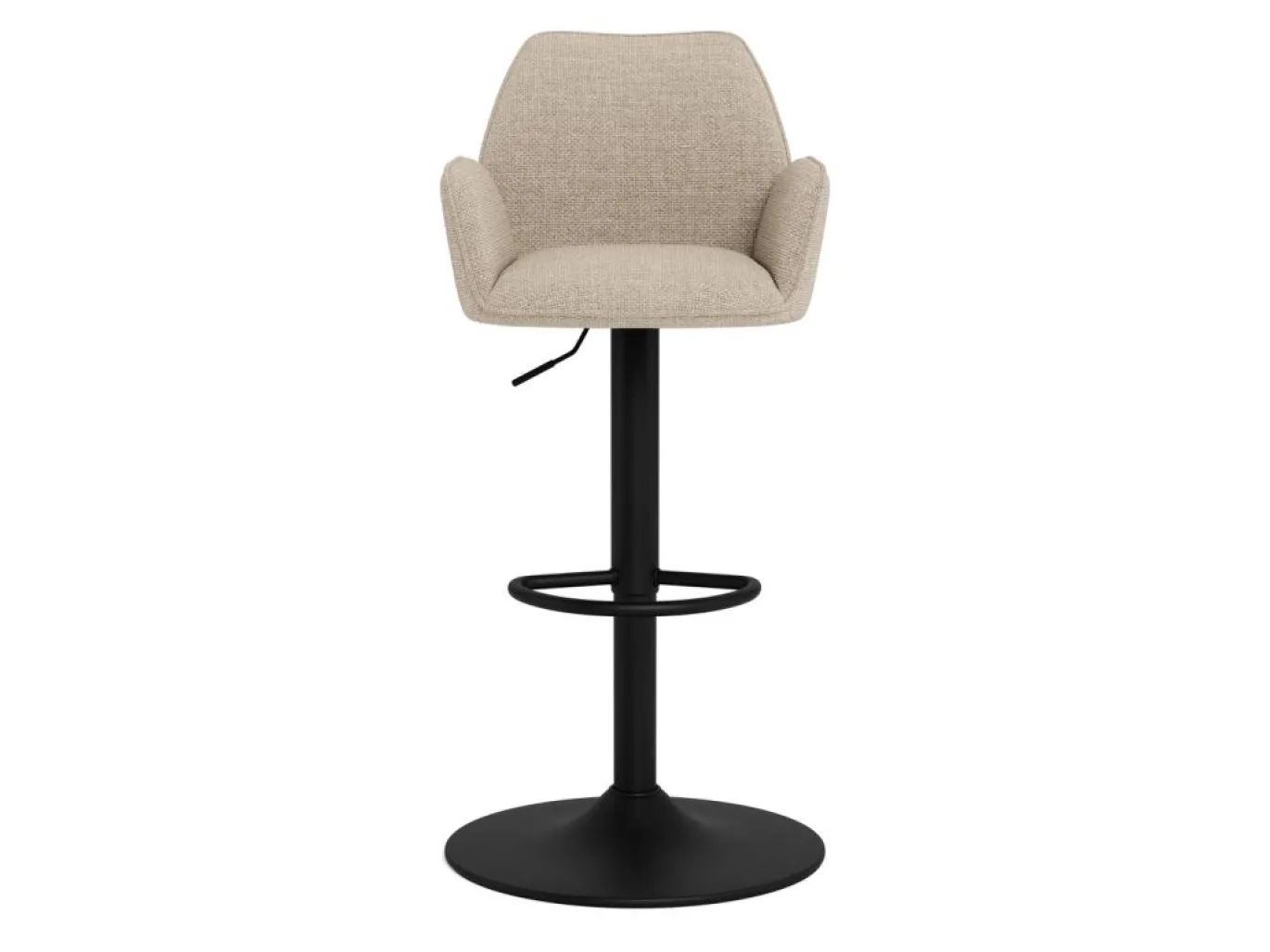 Barstoel Lorin Basel Beige/Zwart - Giga Living