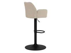 Barstoel Lorin Basel Beige/Zwart - Giga Living