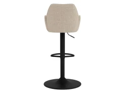 Barstoel Lorin Basel Beige/Zwart - Giga Living
