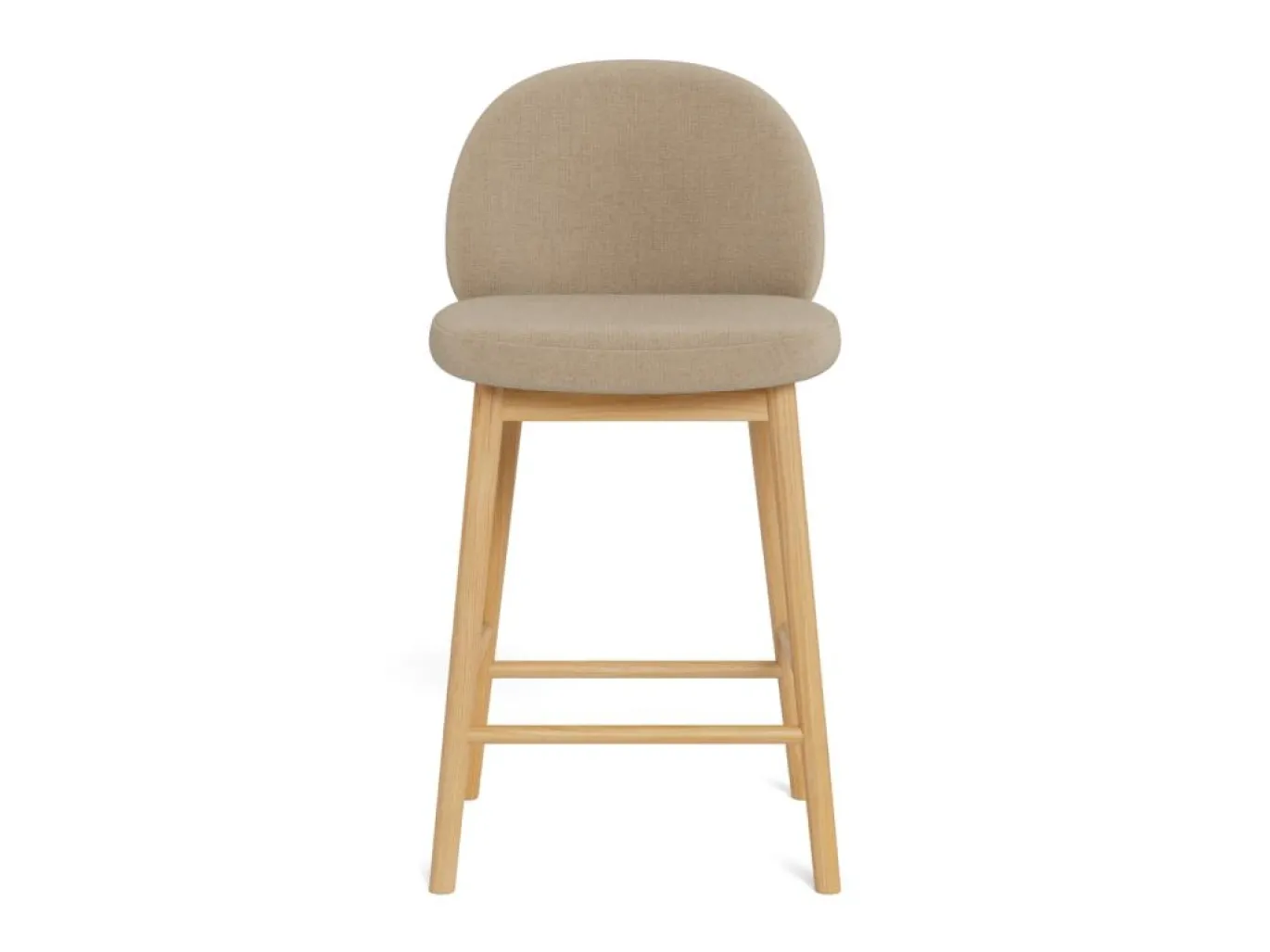 Barstoel Mona Beige Set van 2 - Giga Living