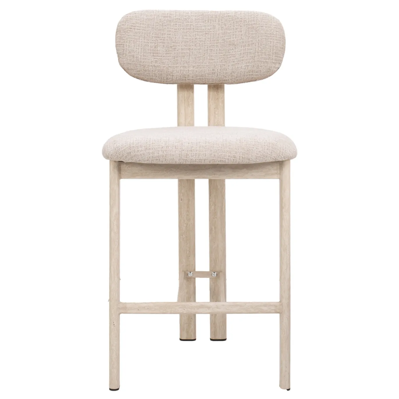 Barstoel Noor Beige/Travertin 65cm - Giga Meubel