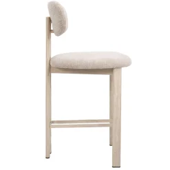 Barstoel Noor Beige/Travertin 65cm - Giga Meubel
