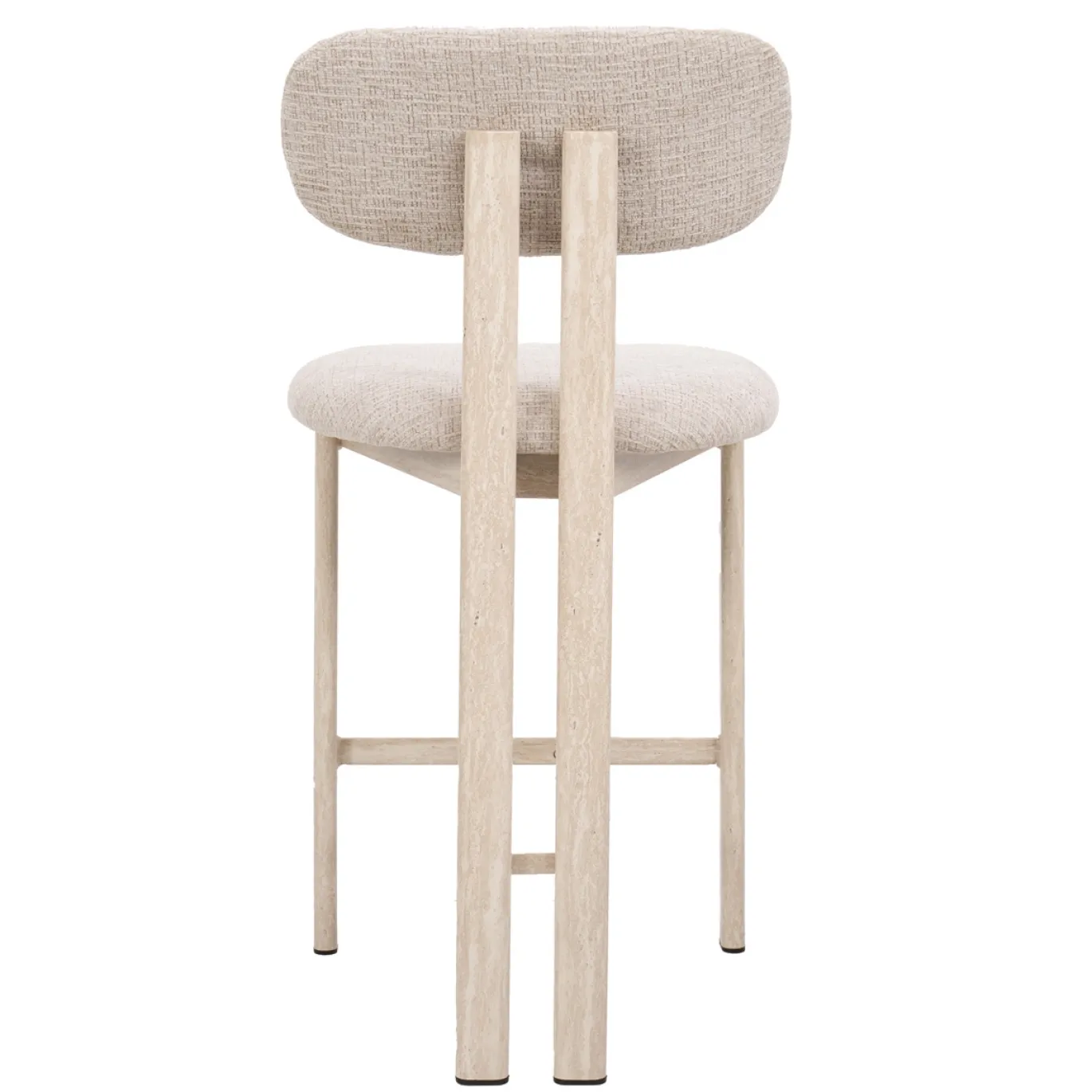 Barstoel Noor Beige/Travertin 65cm - Giga Meubel