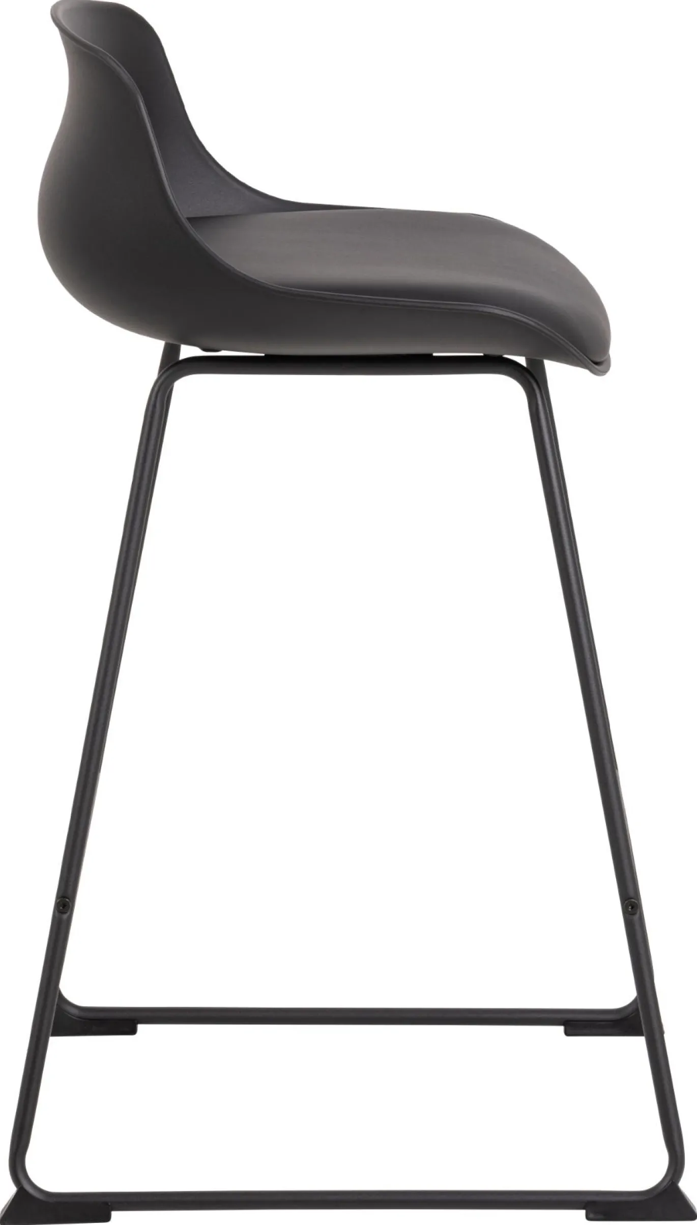 Barstoel Sithney PU Zwart - Giga Living