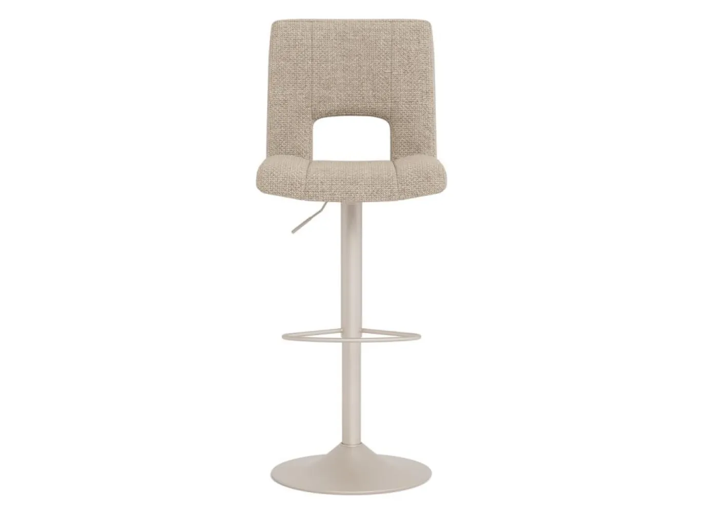 Barstoel Tara Basel Beige Grijs Set van 2 - Giga Living