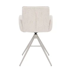 Barstoel Tina Beige Draaibaar - Giga Meubel