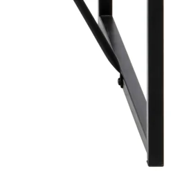 Bartafel Bronx Rechthoek MDF Zwart 120cm - Giga Living