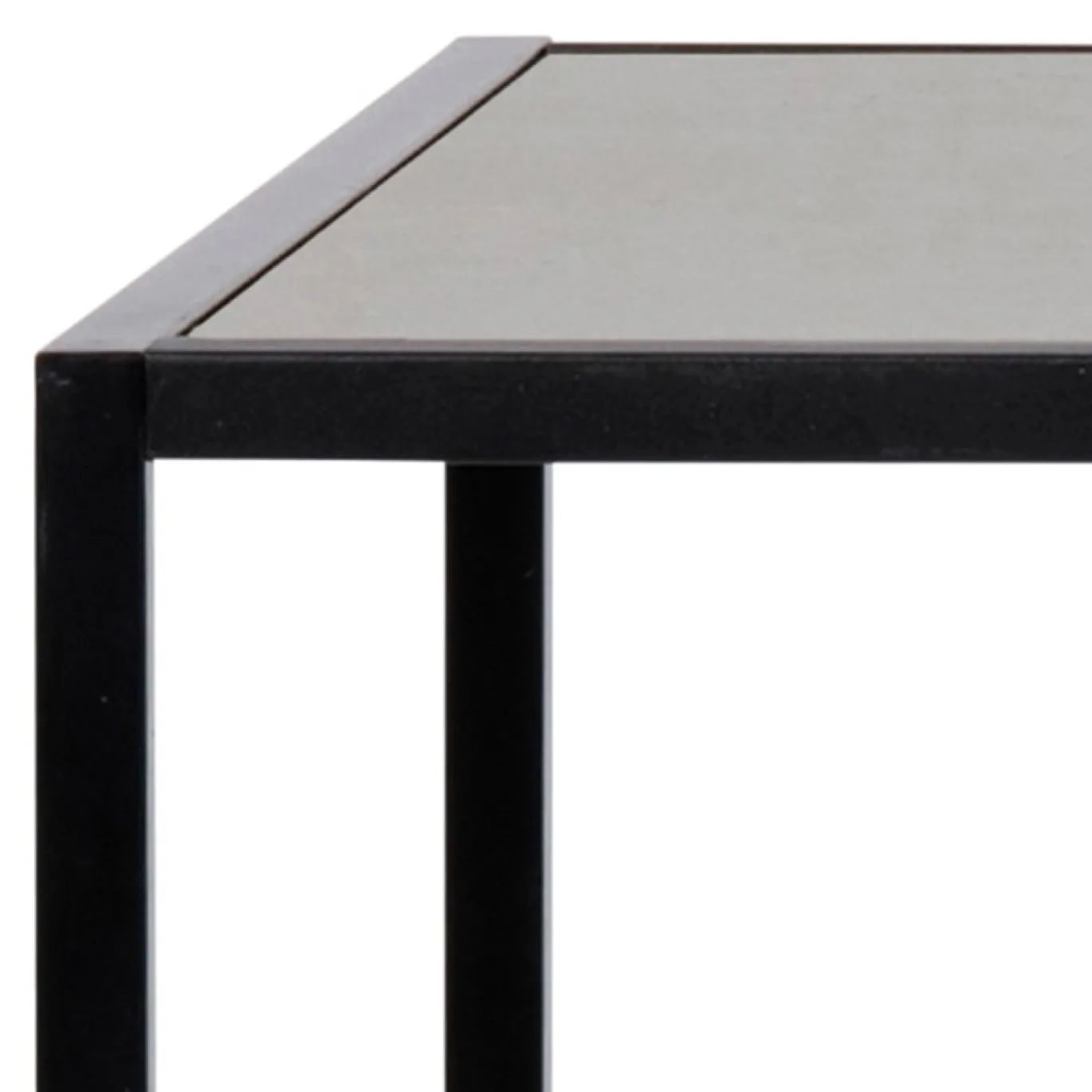 Bartafel Bronx Rechthoek MDF Zwart 120cm - Giga Living
