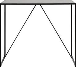 Bartafel Bronx Rechthoek MDF Zwart 120cm - Giga Living