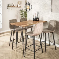 Bartafel Edge 130cm - Giga Meubel
