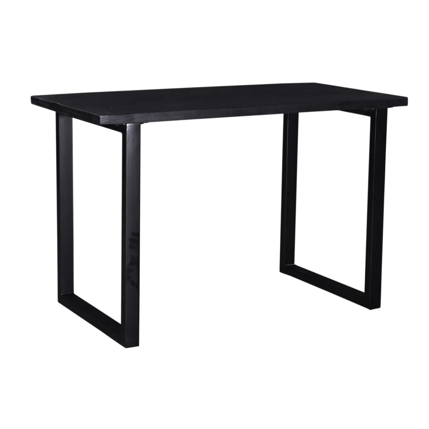 Bartafel Martin Mangohout Zwart 140x70x90cm - Giga Meubel