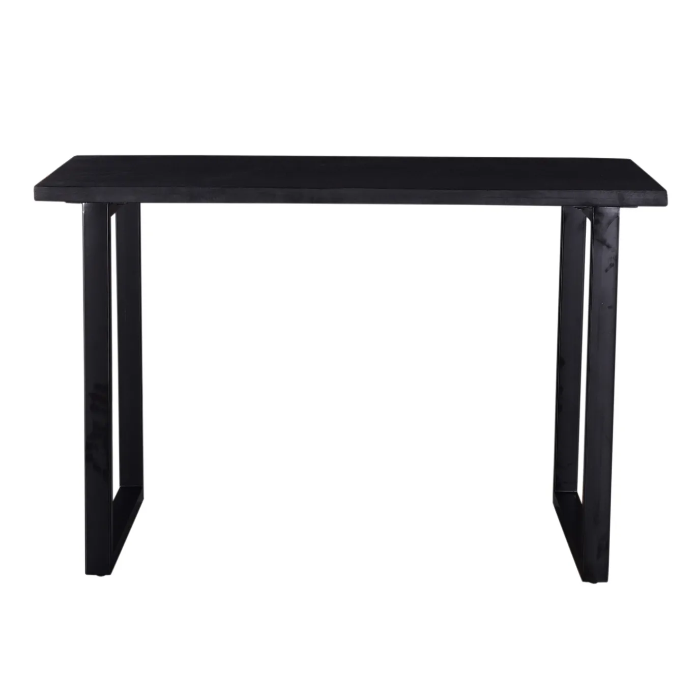 Bartafel Martin Mangohout Zwart 140x70x90cm - Giga Meubel