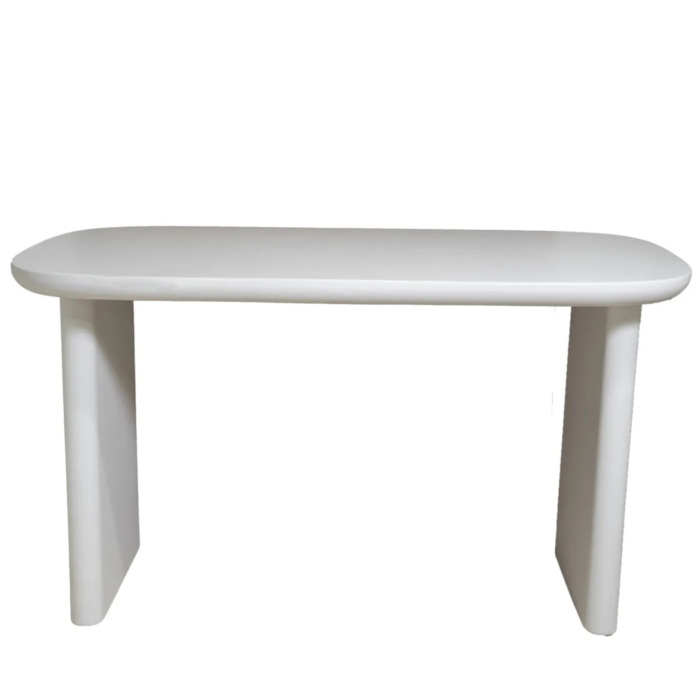 Bartafel Maya Deens Ovaal Wit 160x90cm - Giga Meubel