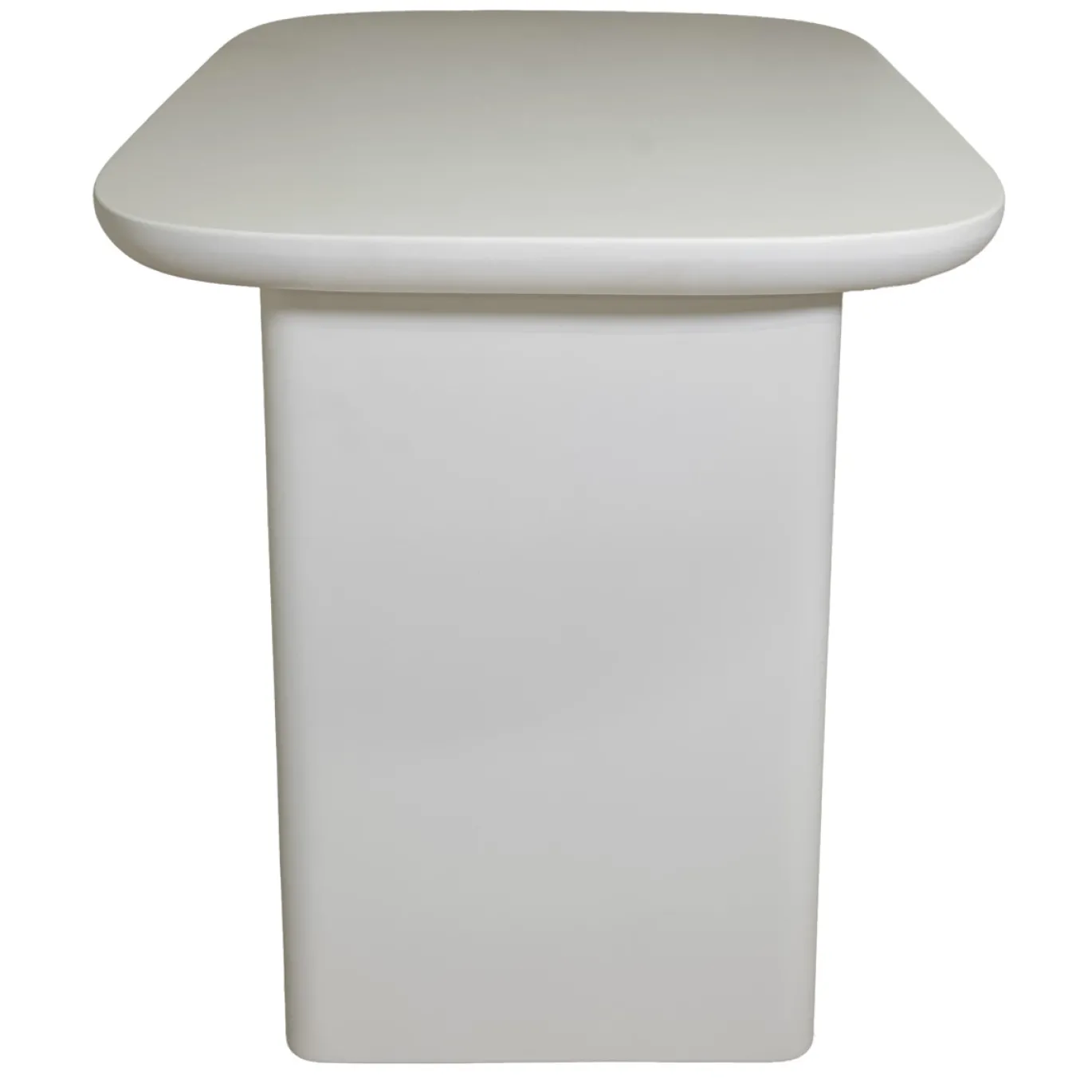 Bartafel Maya Deens Ovaal Wit 160x90cm - Giga Meubel