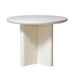 Bartafel Miso Rond Beige 120x90cm - Giga Meubel
