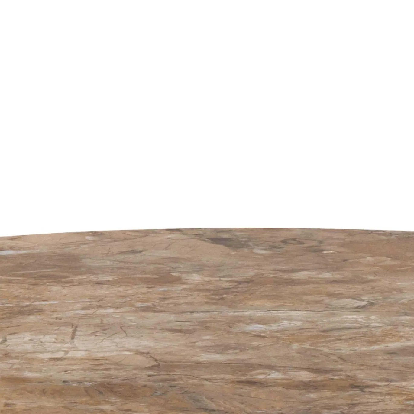 Bartafel Orin Keramiek Bruin Ø80cm - Giga Living
