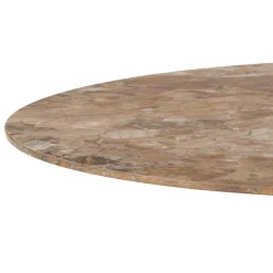 Bartafel Orin Keramiek Bruin Ø80cm - Giga Living