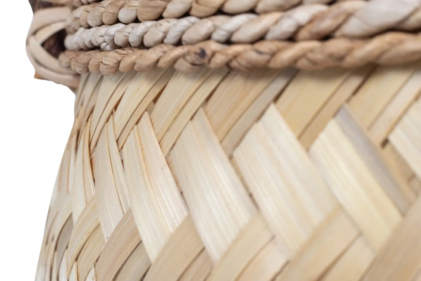 Basket Bamboo Naturel Ø34cm