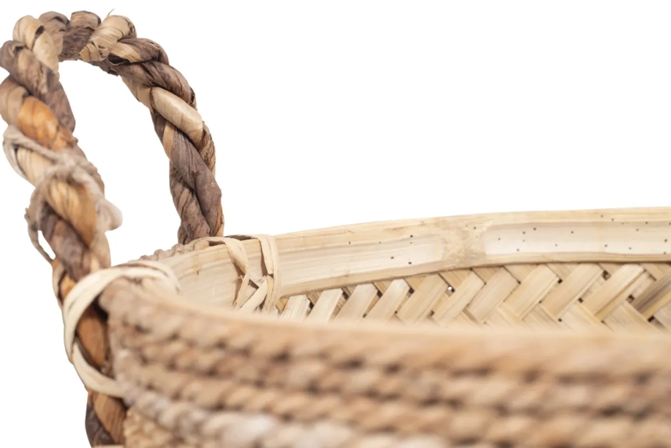 Basket Bamboo Naturel Ø34cm
