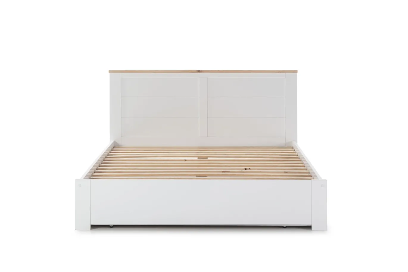 Bed 135/140 Gabi Lade Wit Wax - Giga Meubel