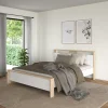 Bed Next Jackson Hickory Wit Hoogglans B 170x225cm - Giga Living