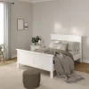 Bed Paris Wit Met Lattenbodem 140x200cm - Giga Living