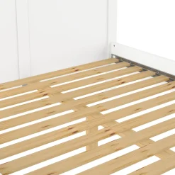 Bed Paris Wit Met Lattenbodem 140x200cm - Giga Living