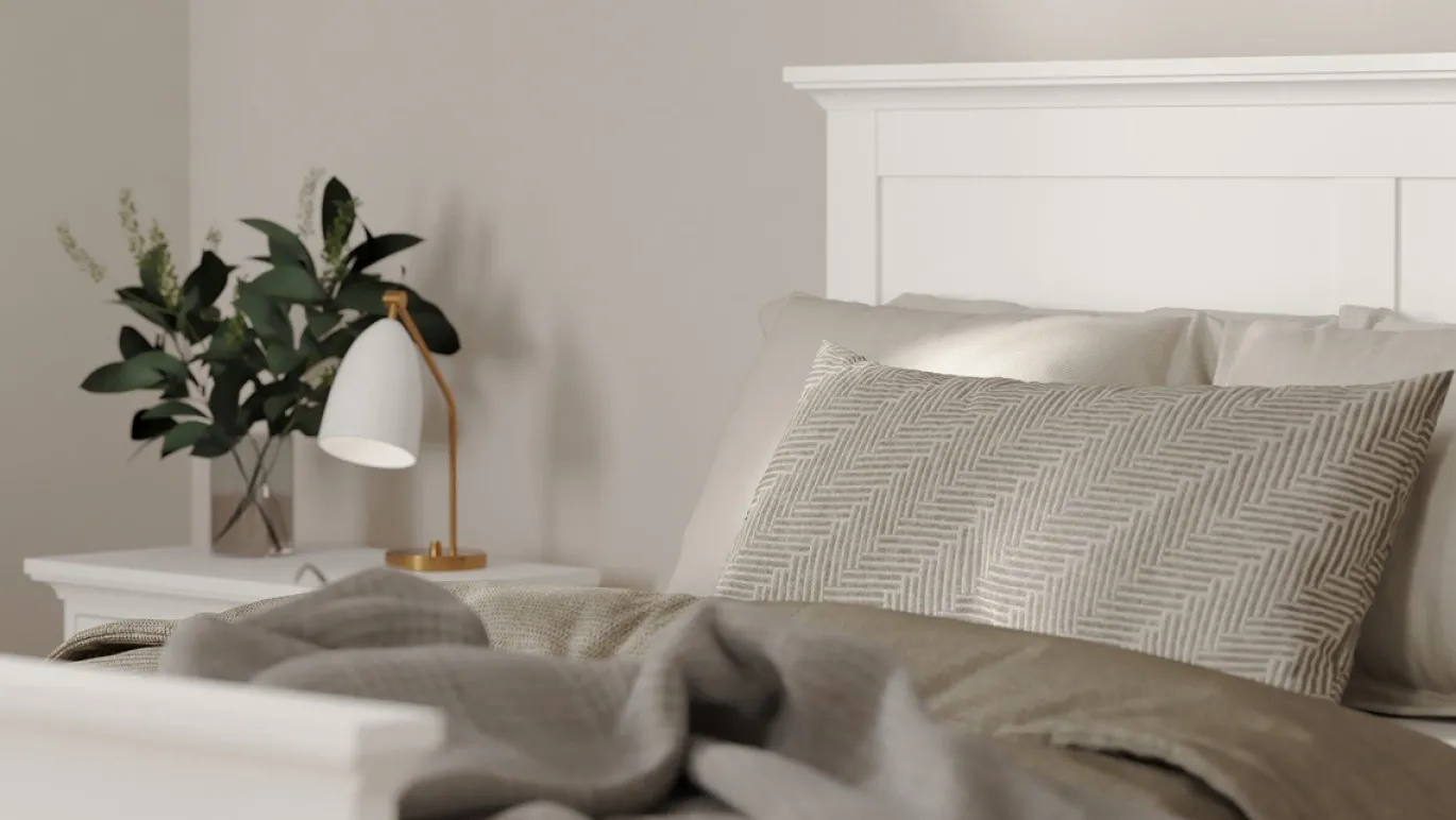 Bed Paris Wit 140x200cm - Giga Living