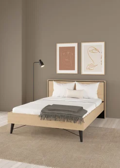 Bed Ry Jackson Hickory B 140x200cm - Giga Living