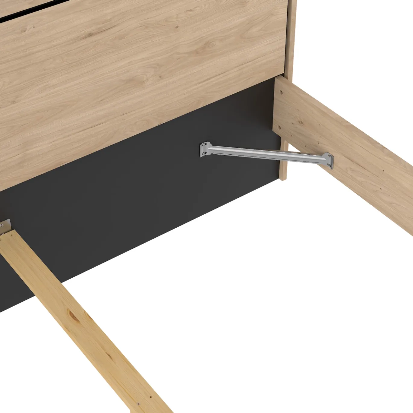 Bed Ry 180x200cm Hickory - Giga Living