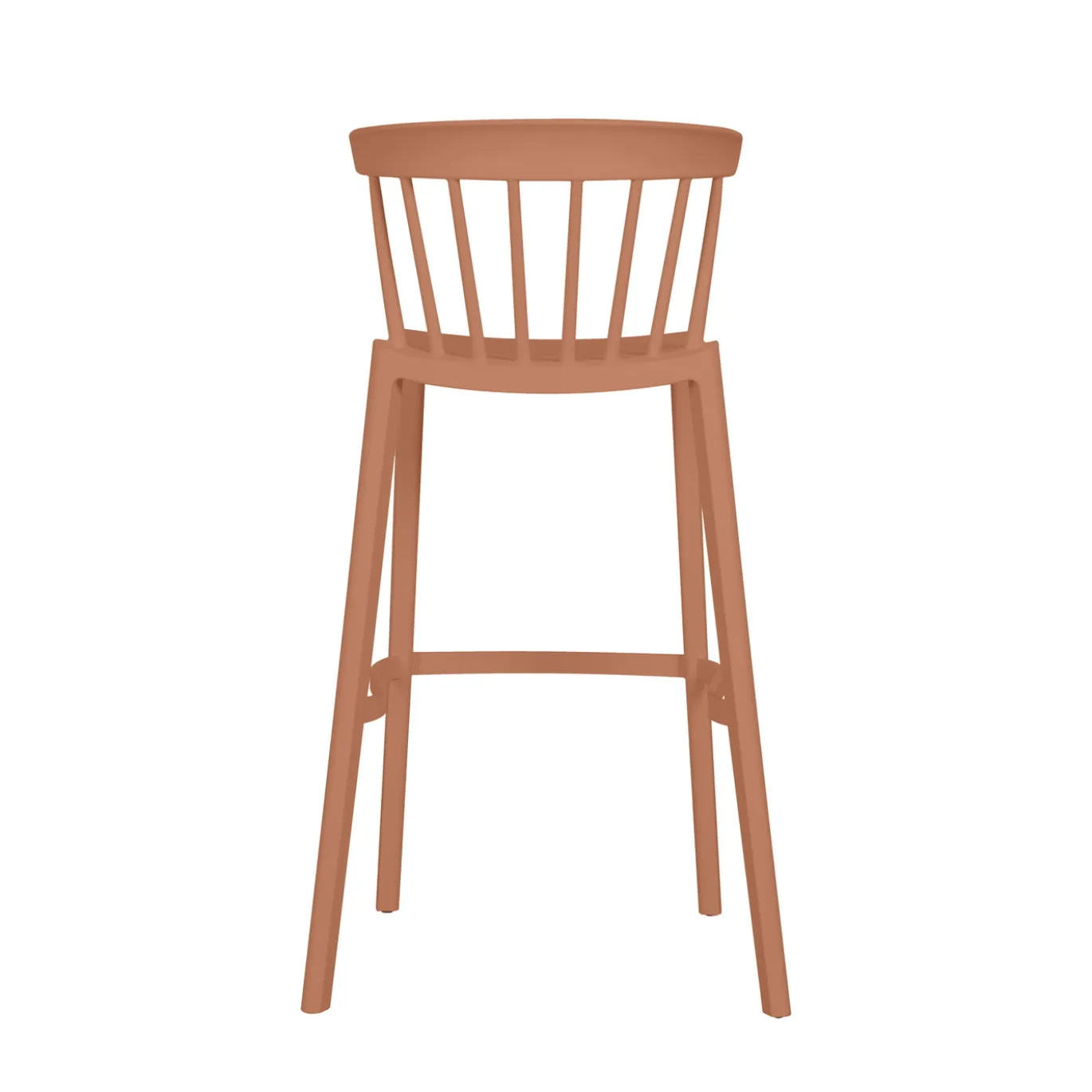 BEST Barkruk Windson Stapelbaar Terracotta