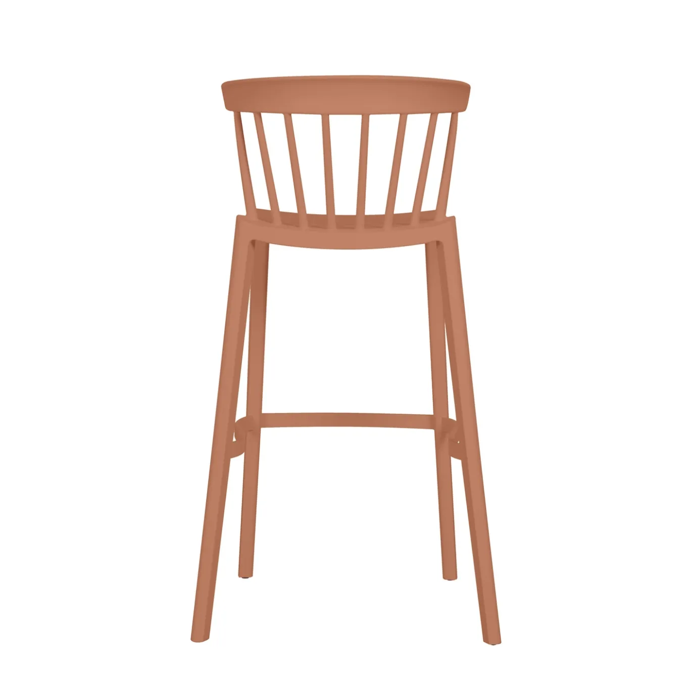 BEST Barkruk Windson Stapelbaar Terracotta