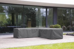 BEST Beschermhoes Voor Loungesets L Vorm 300/90×300/90x70cm Lichtgrijs