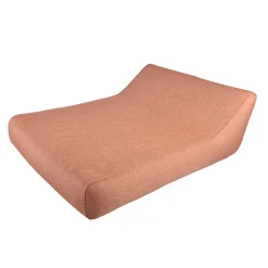 BEST Opblaasbaar 2-persoons Ligbed Vivero Met Hoge Rugleuning Terracotta